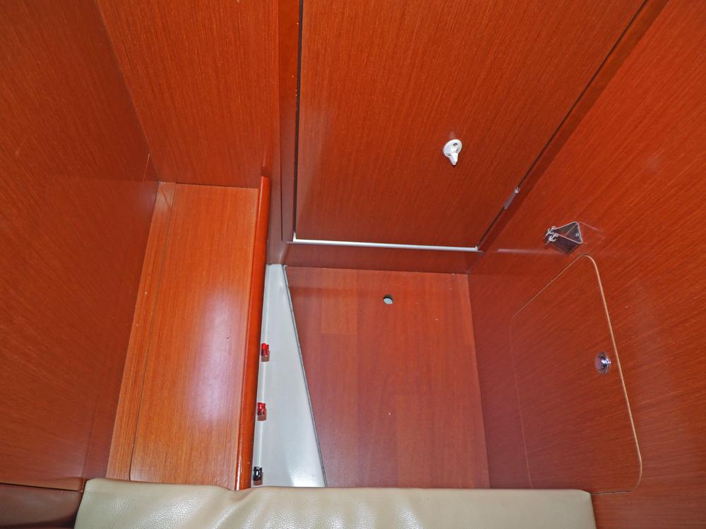 Achterkajuit, Accommodatie